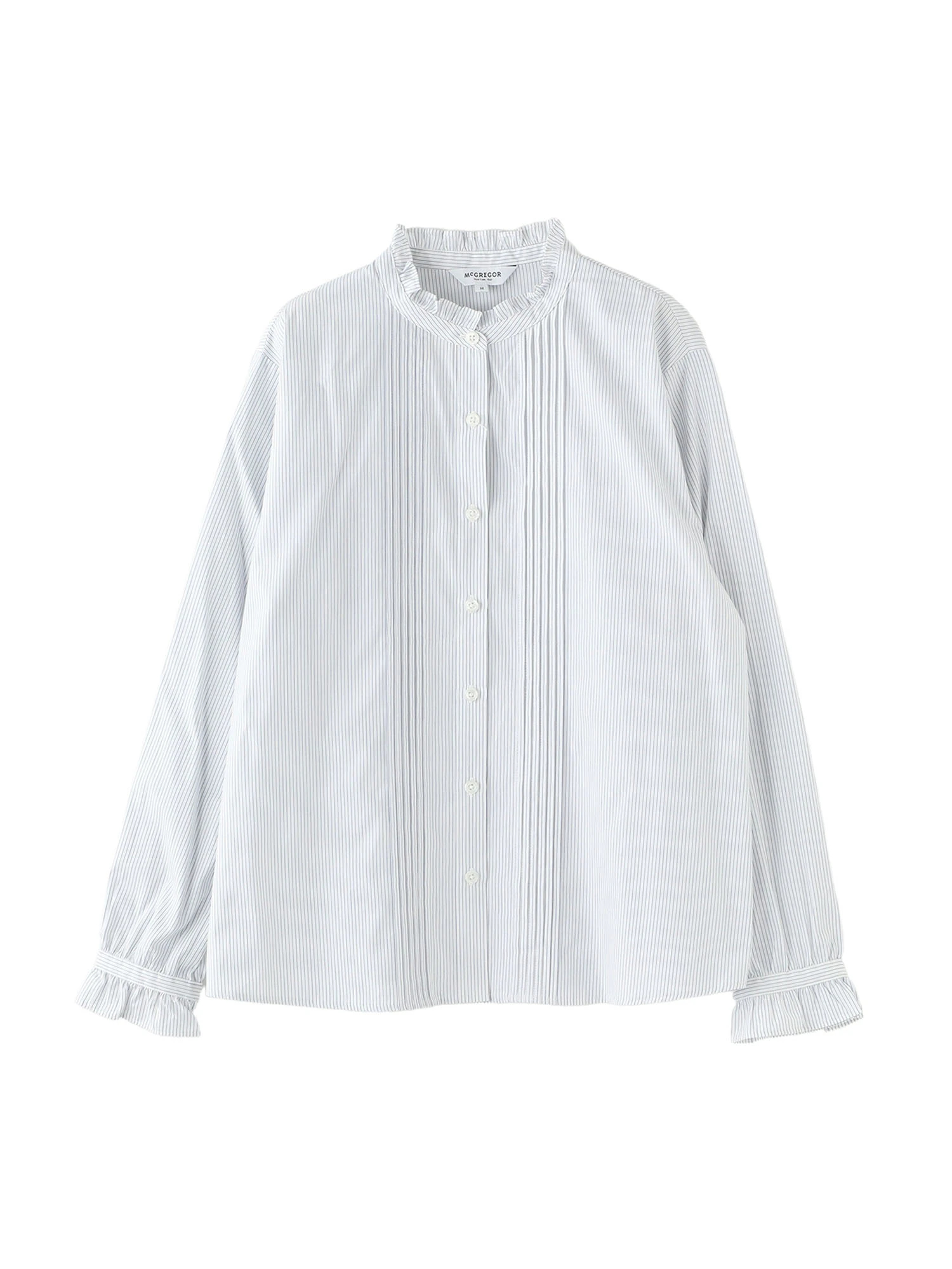 McGREGOR（マックレガー）｜シャツ(長袖・七分袖)｜襟フリルピンタック