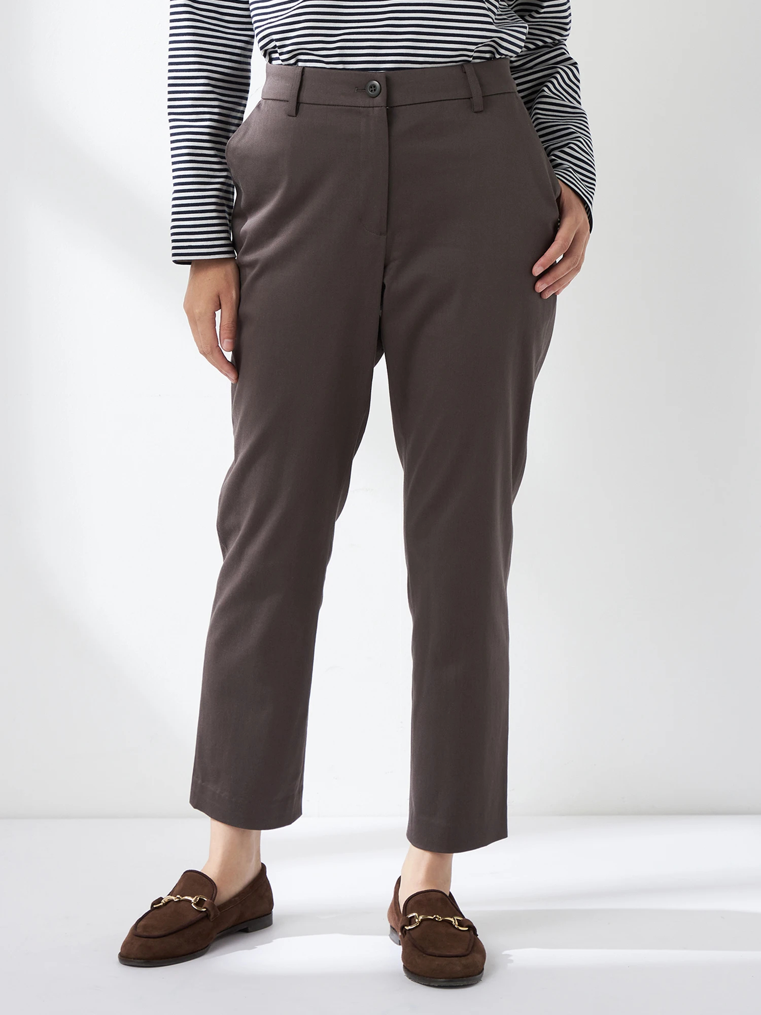 McGREGOR（マックレガー）｜フルレングス/クロップドパンツ｜綿