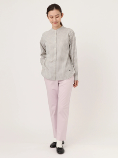 McGREGOR(マックレガー) |綿レーヨンサテンテーパードパンツ