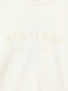 McGREGOR(マックレガー) |【UVガード・汗じみ防止・接触冷感】ハイゲージロゴプリントT