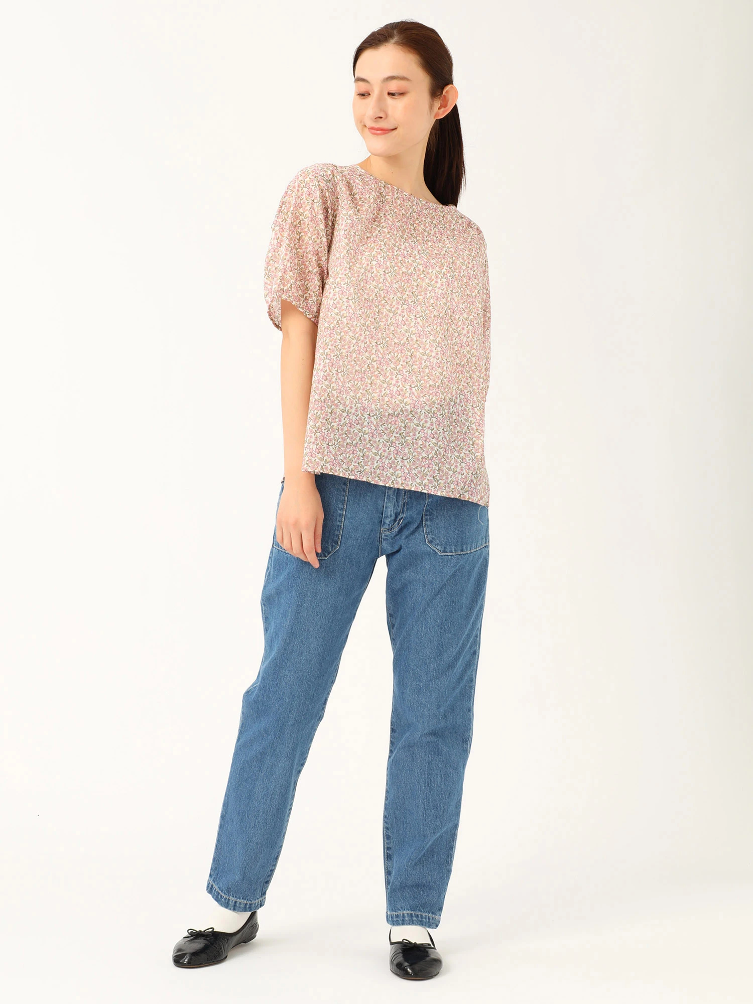 McGREGOR（マックレガー）｜シャツ(半袖）｜＜リバティ＞プリントプル  