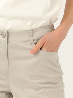 McGREGOR(マックレガー) |サテンストレッチクロップドパンツ