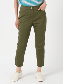 McGREGOR(マックレガー) |サテンストレッチクロップドパンツ