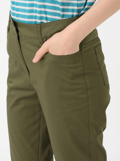 McGREGOR(マックレガー) |サテンストレッチクロップドパンツ