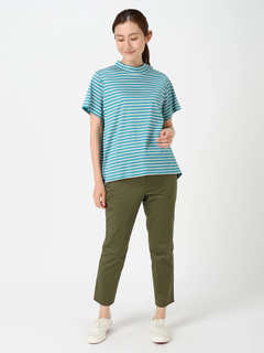 McGREGOR(マックレガー) |サテンストレッチクロップドパンツ