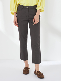 McGREGOR(マックレガー) |サテンストレッチクロップドパンツ