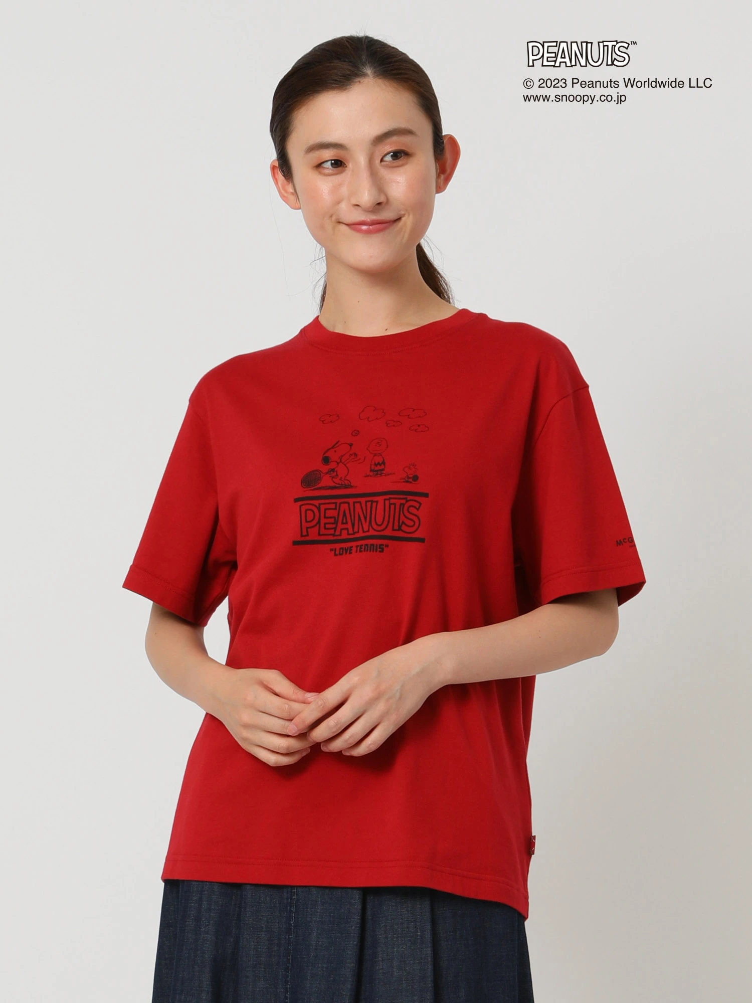 UNIQLO 赤チェックのシャツ　XL