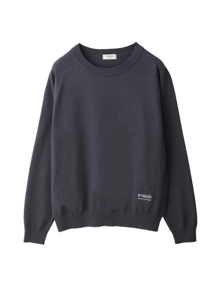 McGREGOR(マックレガー) |【EDIT-B】Cotton Cashmere Crew コットンカシミヤクルー