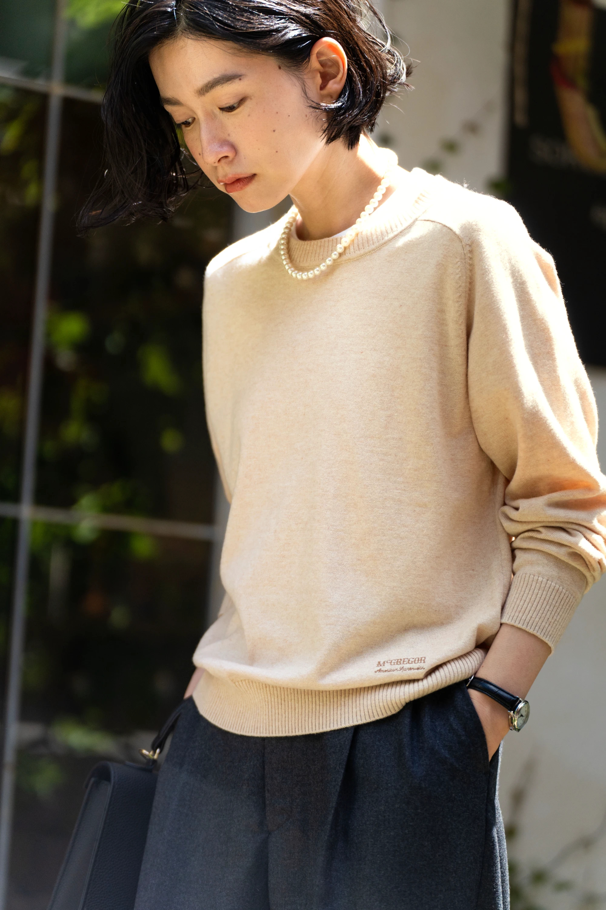 McGREGOR（マックレガー）｜ニット/セーター｜【EDIT-B】綿カシミア