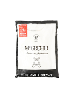 McGREGOR(マックレガー) |【EDIT-B】Standard Crew-T(2pac) スタンダードクルーＴシャツ(2パック)