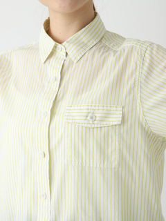 McGREGOR(マックレガー) |綿麻ストライプシャツ