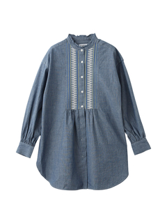 マックヒル/U.S. NAVY スカウト＆レイダーズ 長袖カットソー Lサイズ Work JKT(Mid Blue) - Deviluse ONLINE STORE