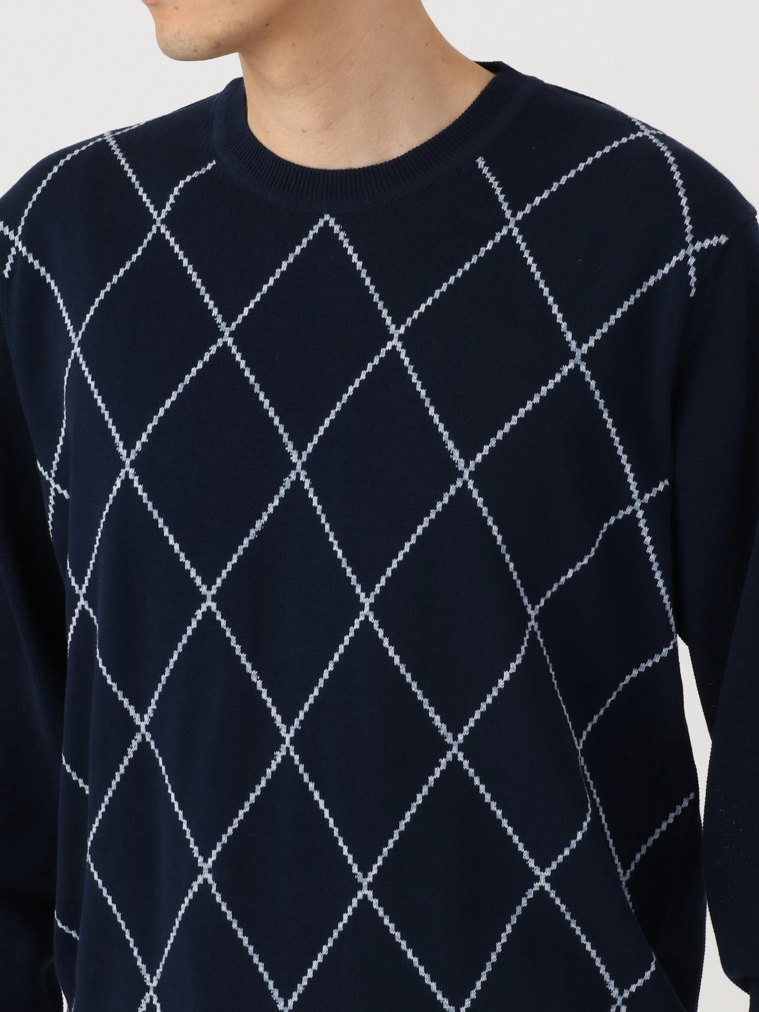 McGREGOR（マックレガー）｜ニット/セーター｜ダイヤパターンニット