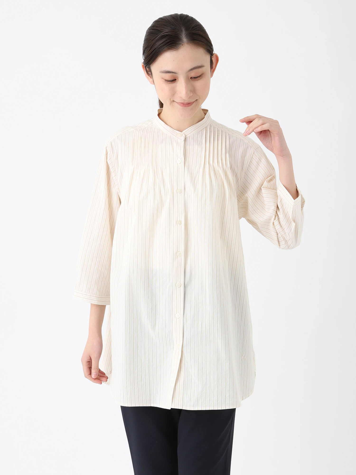 【即発送可能】 McGREGOR（マックレガー）｜シャツ(長袖・七分袖)｜ワッシャー トップス