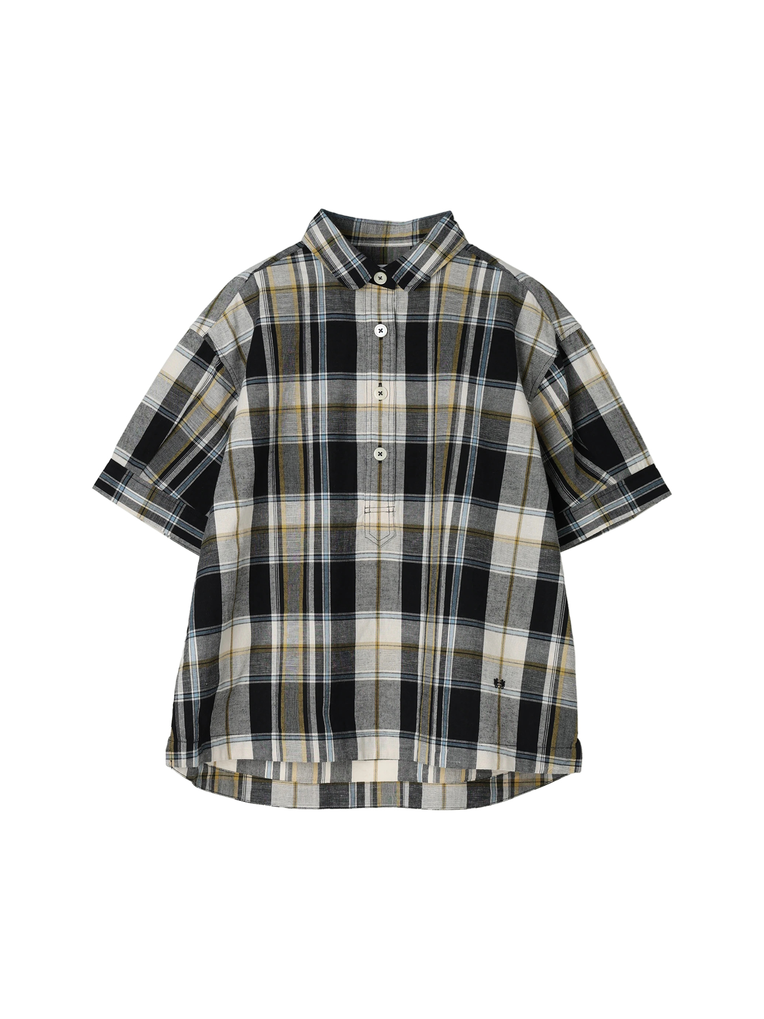 McGREGOR（マックレガー）｜シャツ(半袖）｜綿麻マドラスチェック 