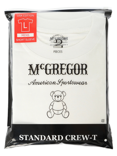 McGREGOR(マックレガー) |【EDIT-B】Standard Crew-T(2pack) スタンダードクルーＴシャツ(2パック)