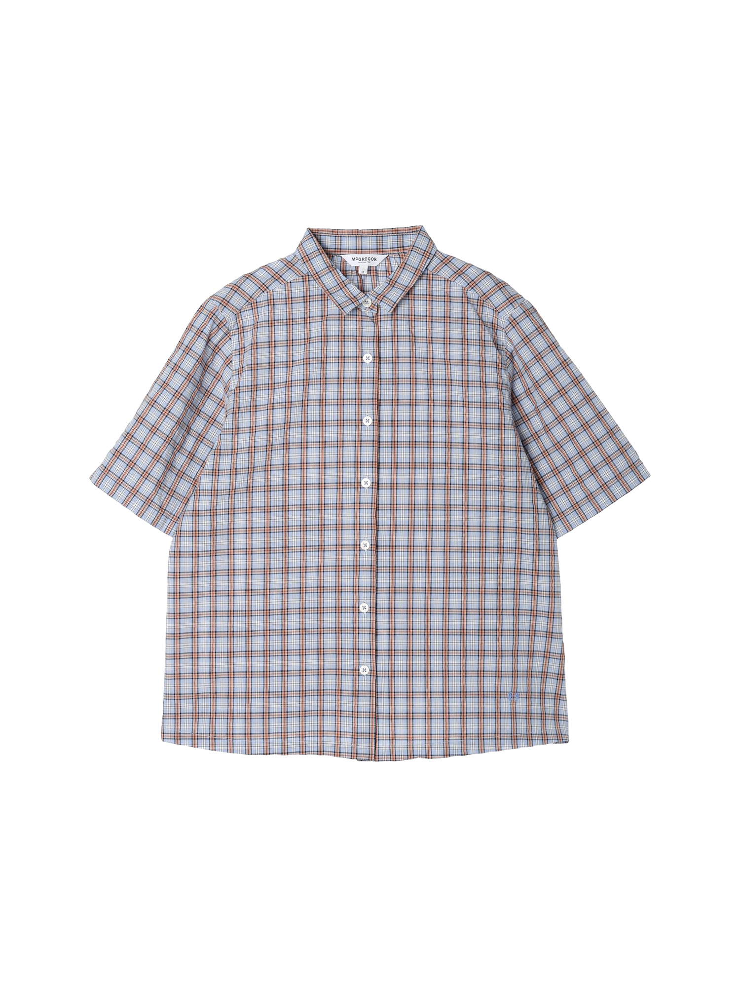 McGREGOR（マックレガー）｜シャツ(半袖）｜サッカーチェックシャツ 