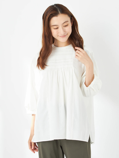 McGREGOR(マックレガー) |シャーリングブラウス