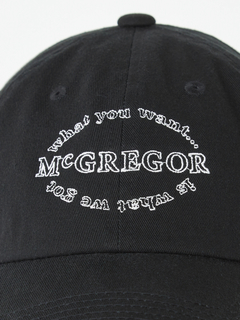 McGREGOR(マックレガー) |【オンラインストア限定】サークル刺繍キャップ