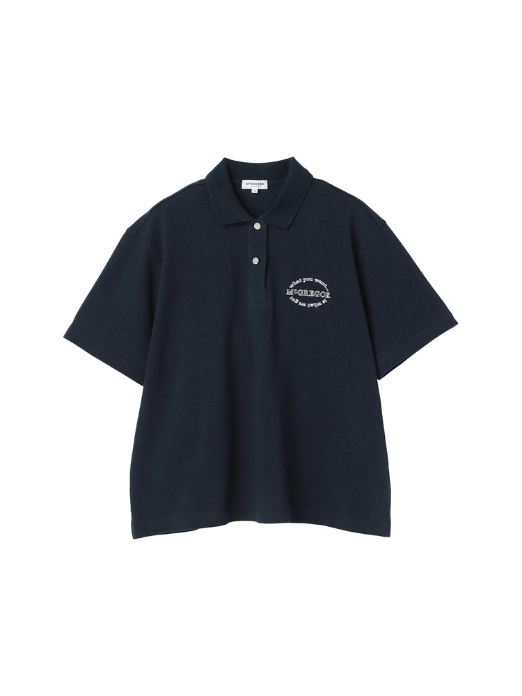 McGREGOR(マックレガー) |サークル刺繍ポロ
