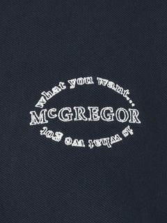 McGREGOR(マックレガー) |【オンラインストア限定】サークル刺繍ポロ