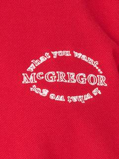 McGREGOR(マックレガー) |【オンラインストア限定】サークル刺繍ポロ