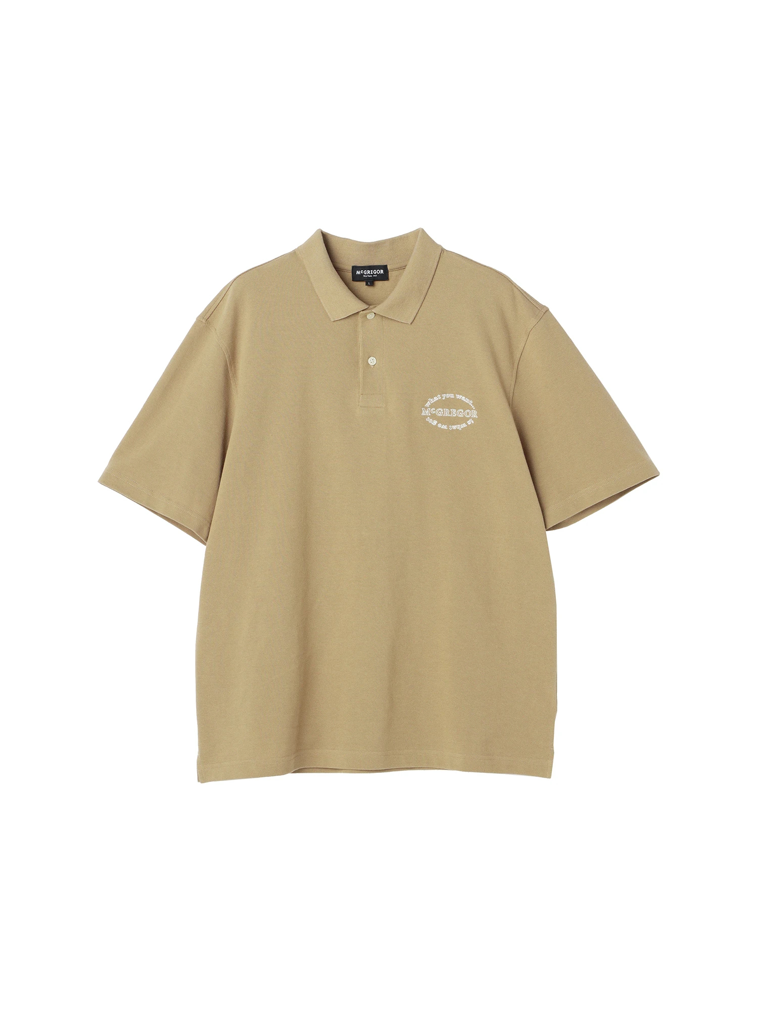 McGREGOR（マックレガー）｜ポロシャツ(半袖)｜サークル刺繍ポロ