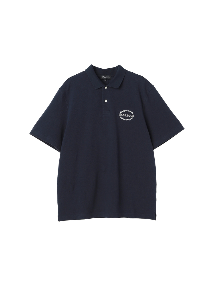 McGREGOR(マックレガー) |サークル刺繍ポロ