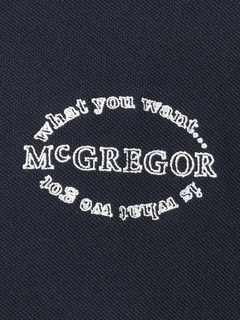 McGREGOR(マックレガー) |【オンラインストア限定】サークル刺繍ポロ