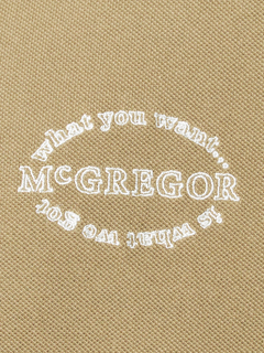 McGREGOR(マックレガー) |【オンラインストア限定】サークル刺繍ポロ