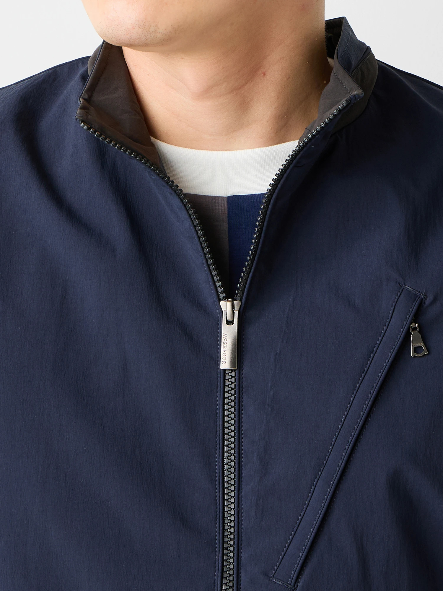 McGREGOR（マックレガー）｜ベスト/ジレ｜ナイロンストレッチアウター