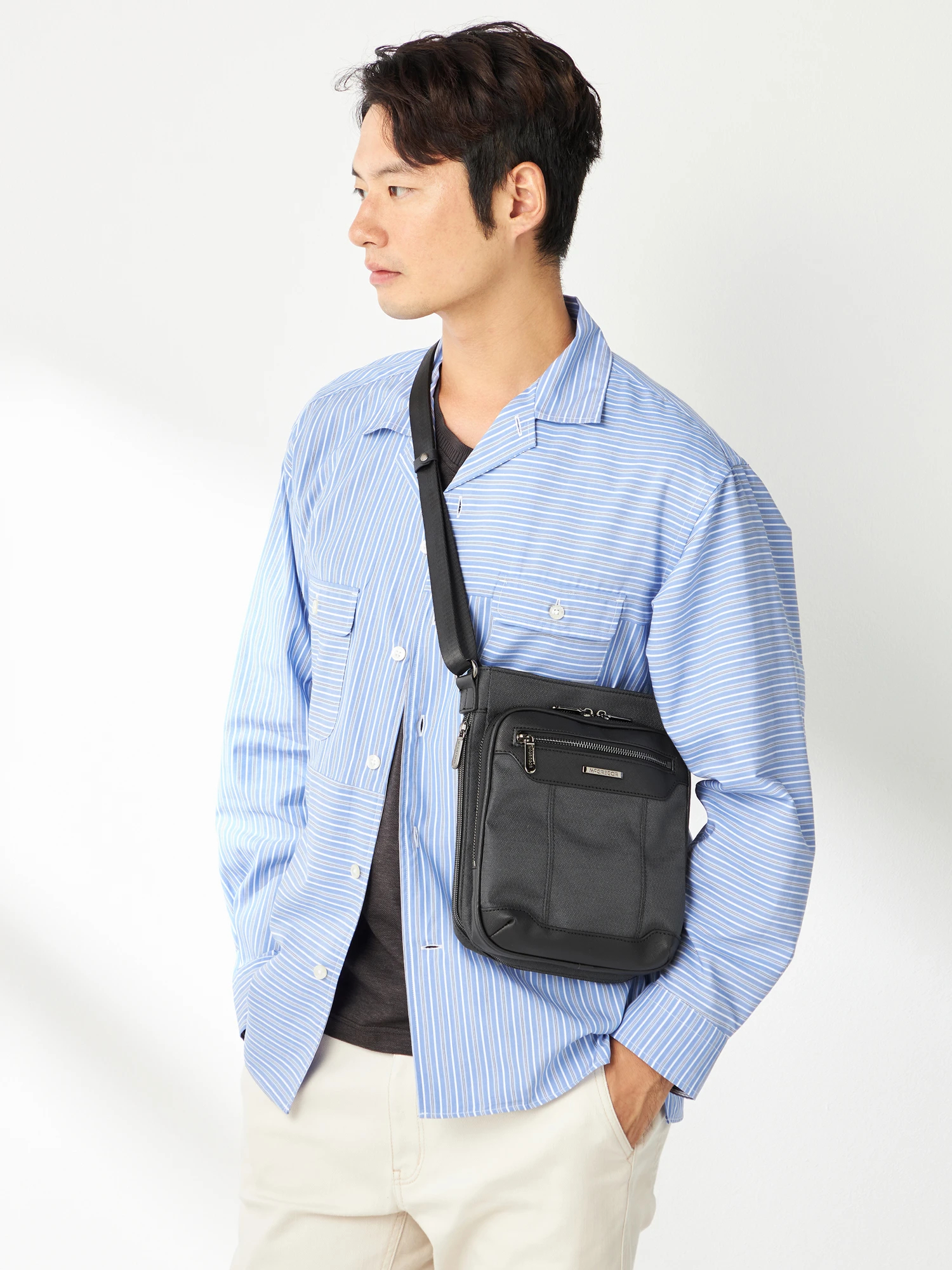 Rags MCGREGOR×PORTER ショルダーバッグ McGREGOR（マックレガー）｜バッグ｜スクエアショルダーバッグ