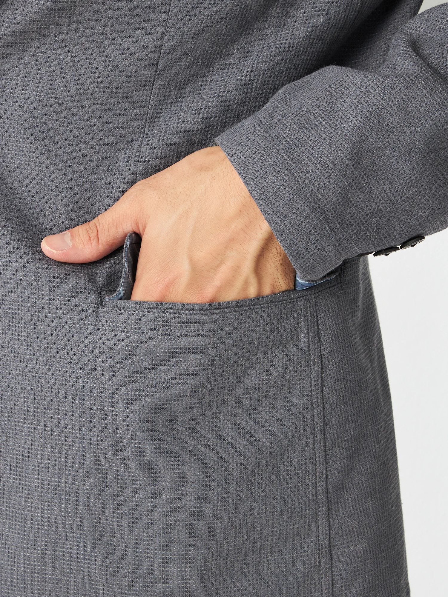 McGREGOR（マックレガー）｜ショートジャケット/ブレザー｜麻混ドビー