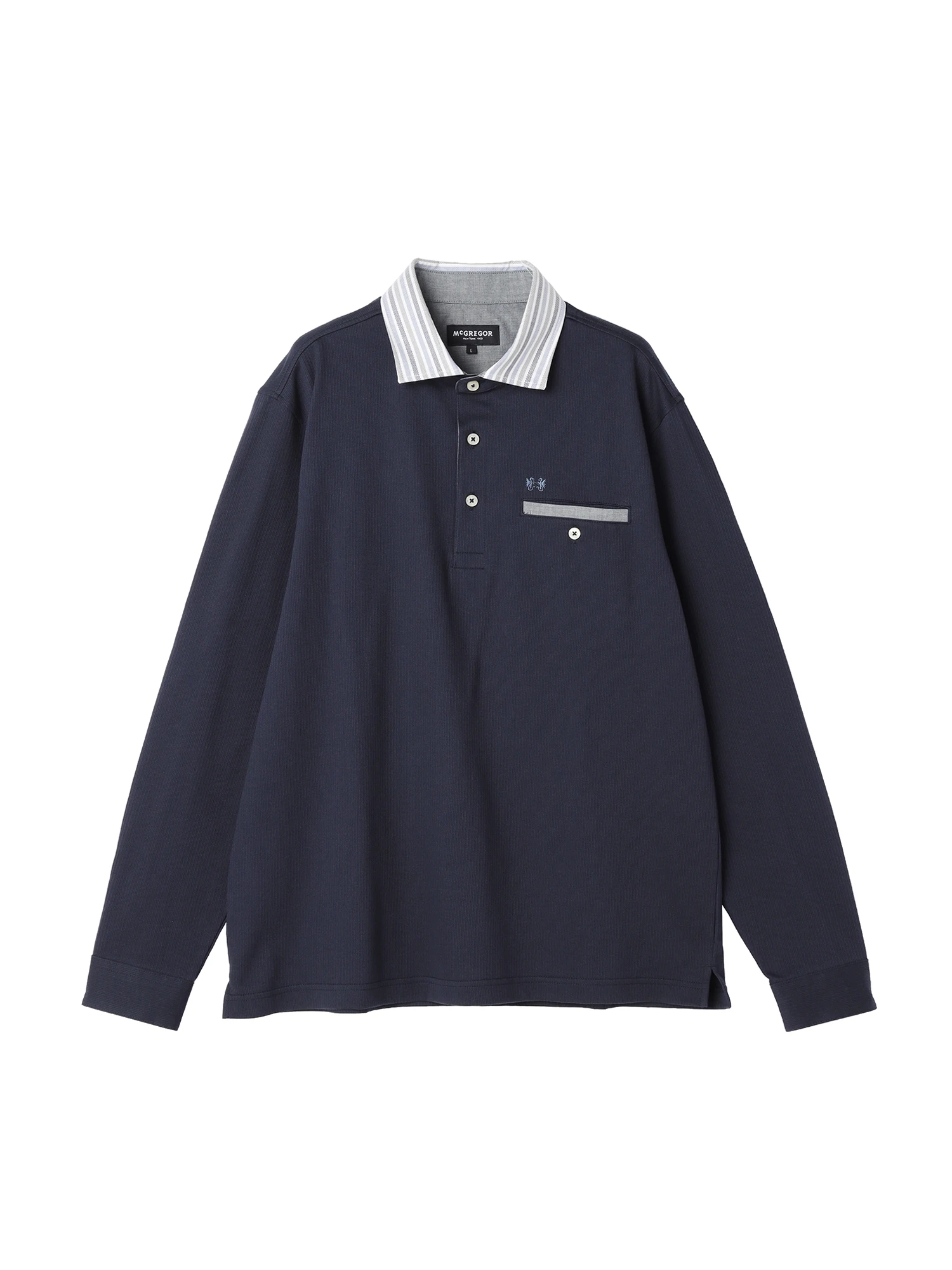 McGREGOR（マックレガー）｜ポロシャツ(長袖・七分袖)｜コットンピケ薄
