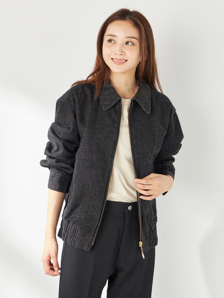 【EDIT-B】デニムドリズラージャケット