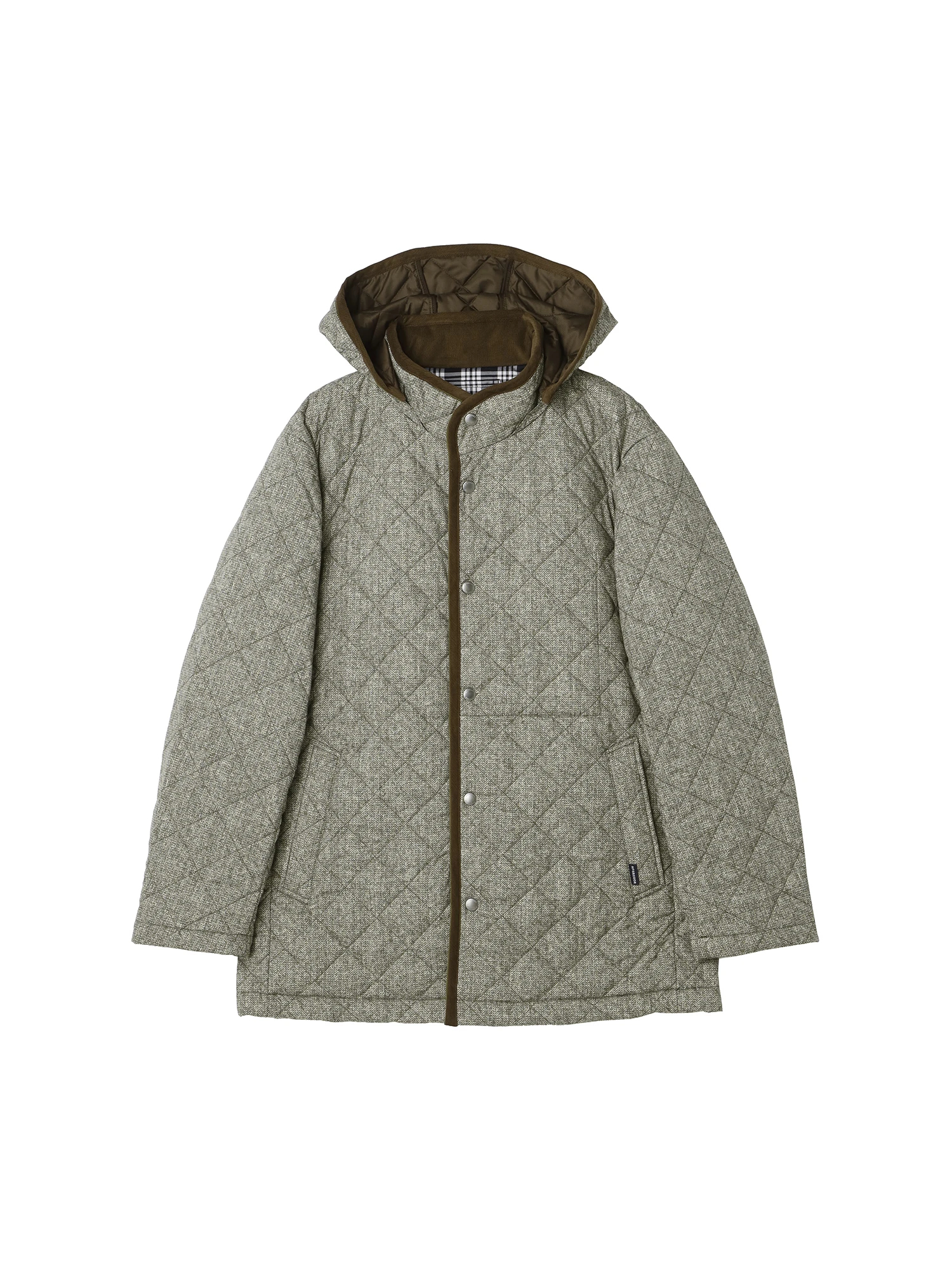 新品　かぐれ　キルトショートコート かぐれ｜ウールステンカラーショートコート | Rakuten Fashion(楽天