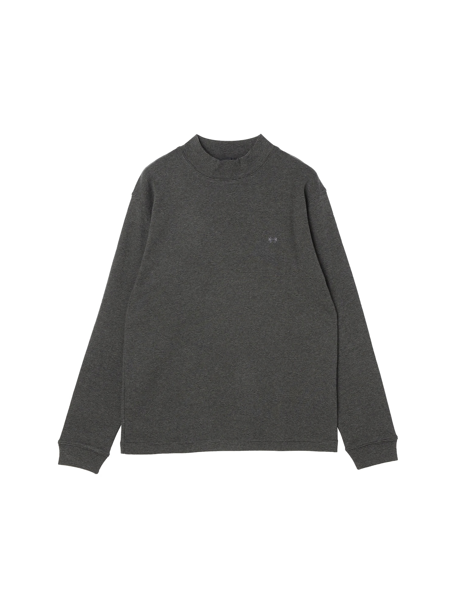 epa グレー ハイネック ボリューム袖 M epa グレー ハイネック