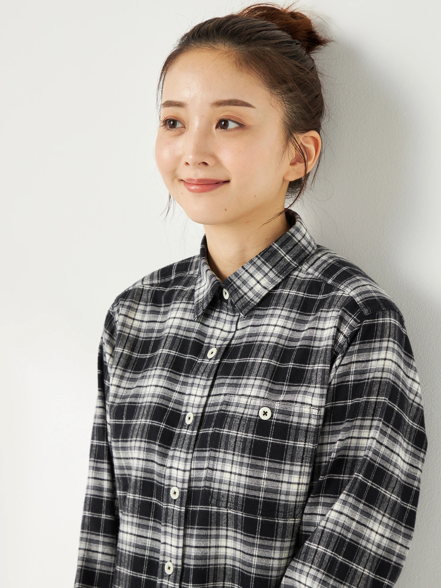 madder madder チェックブラウス 美品】 madder madder / マダマダ | ROSE big pocket check / チェック