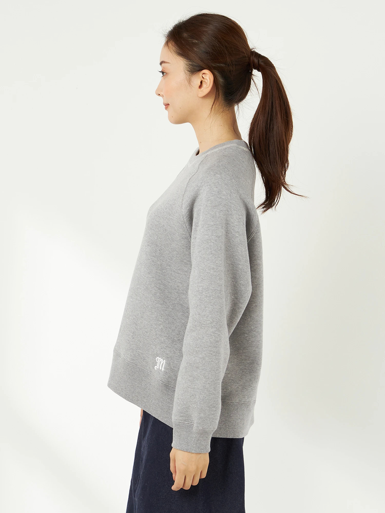 PRISTINE 長袖 裏起毛トレーナー PRISTINE 長袖 裏起毛トレーナー