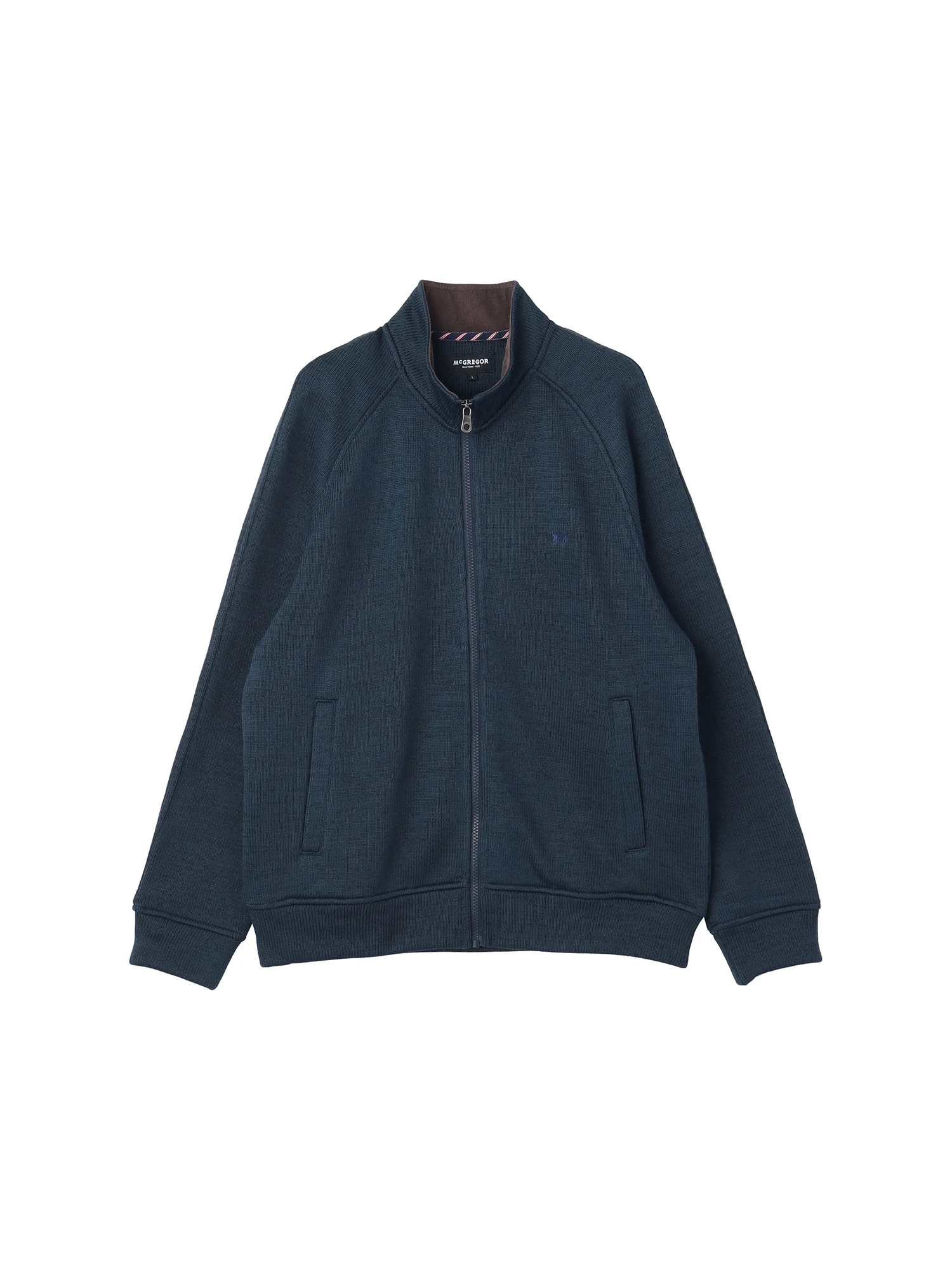 McGREGOR（マックレガー）｜カーディガン｜プリントニットフリース