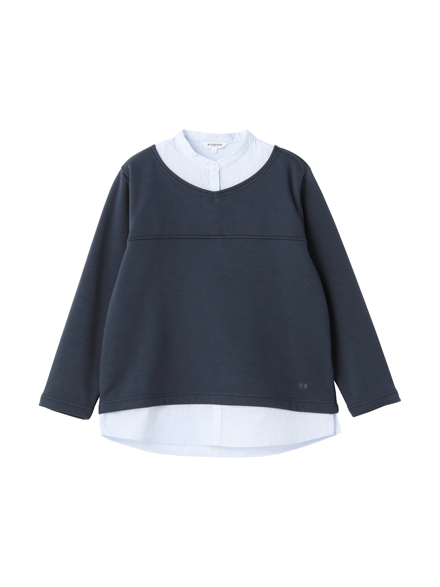 新品・未開封】＊McGREGOR ＊ 白黒チェック トップス カットソー