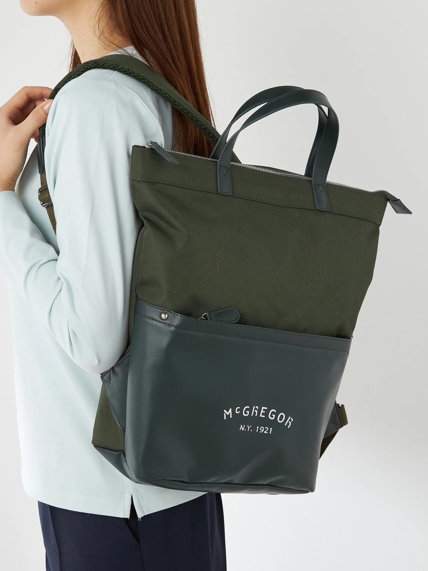 McGREGOR（マックレガー）｜バッグ｜帆布レザーリュック｜United 