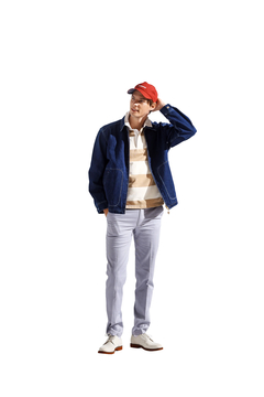 McGREGOR(マックレガー) |コットンピケパンツ