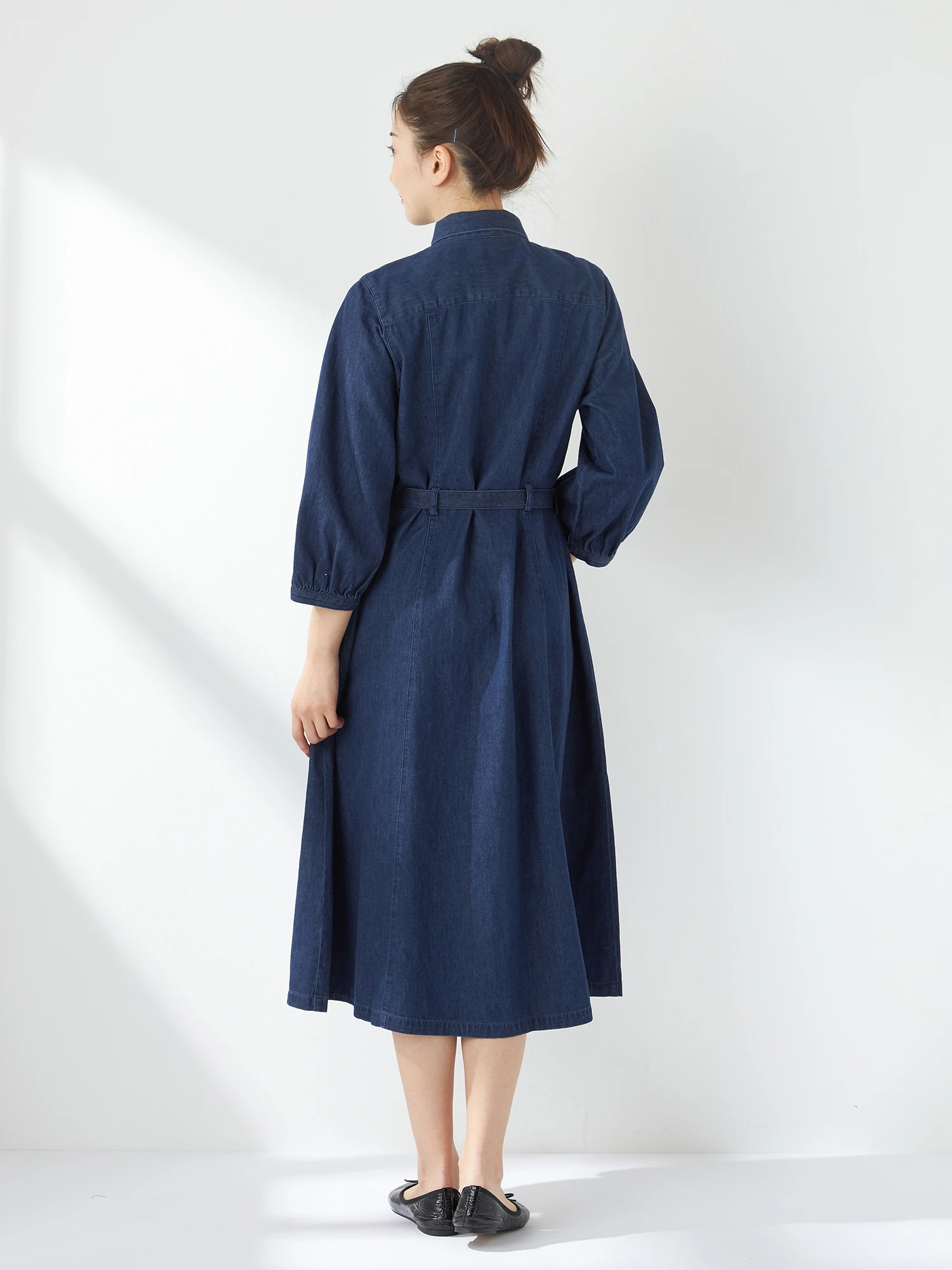 McGREGOR（マックレガー）｜ワンピース｜7分袖デニムワンピース