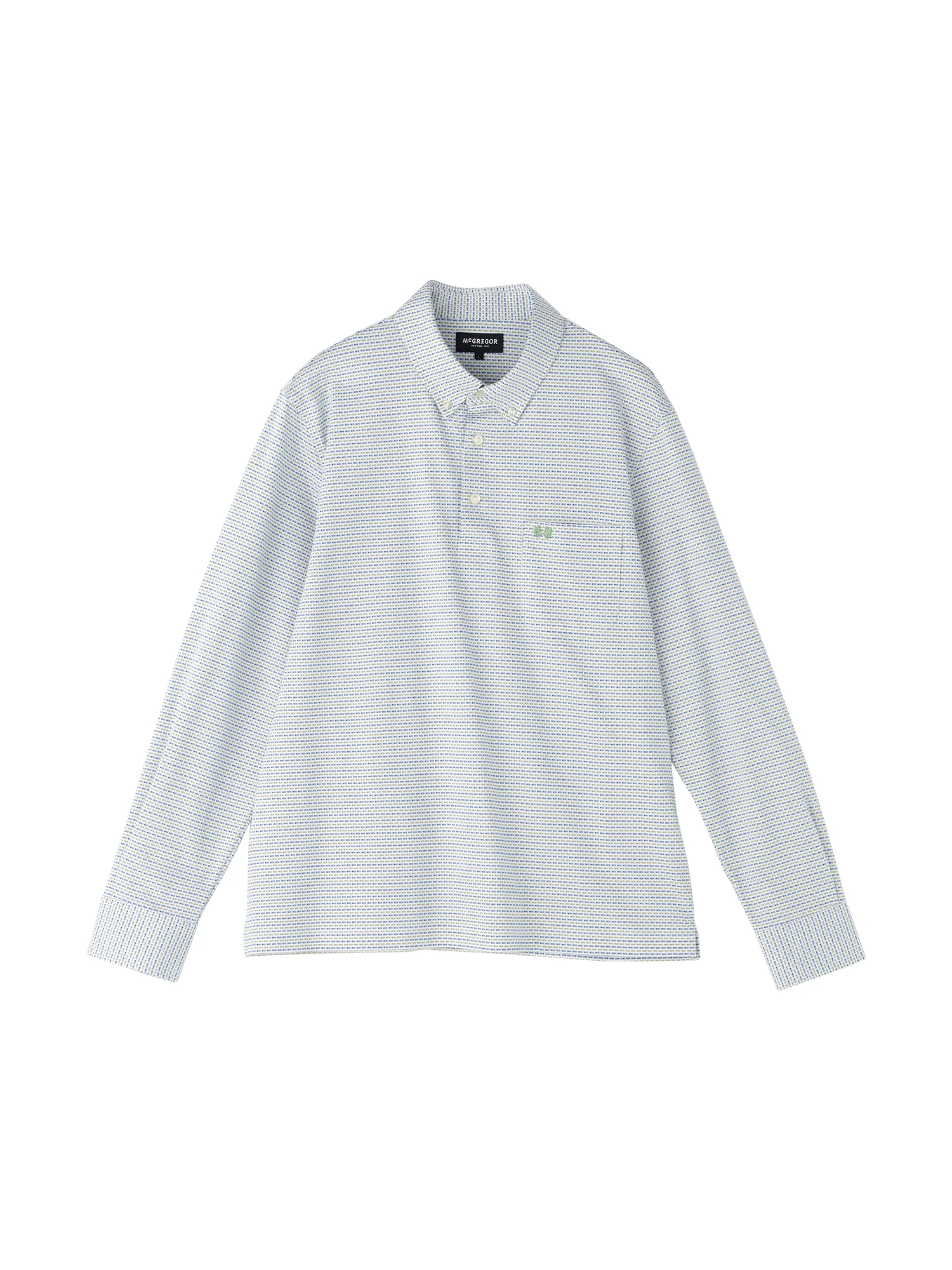 【新品】M'GREGOR 長袖ポロシャツ L Lホワイト McGREGOR（マックレガー）｜ポロシャツ(長袖・七分袖)｜長袖