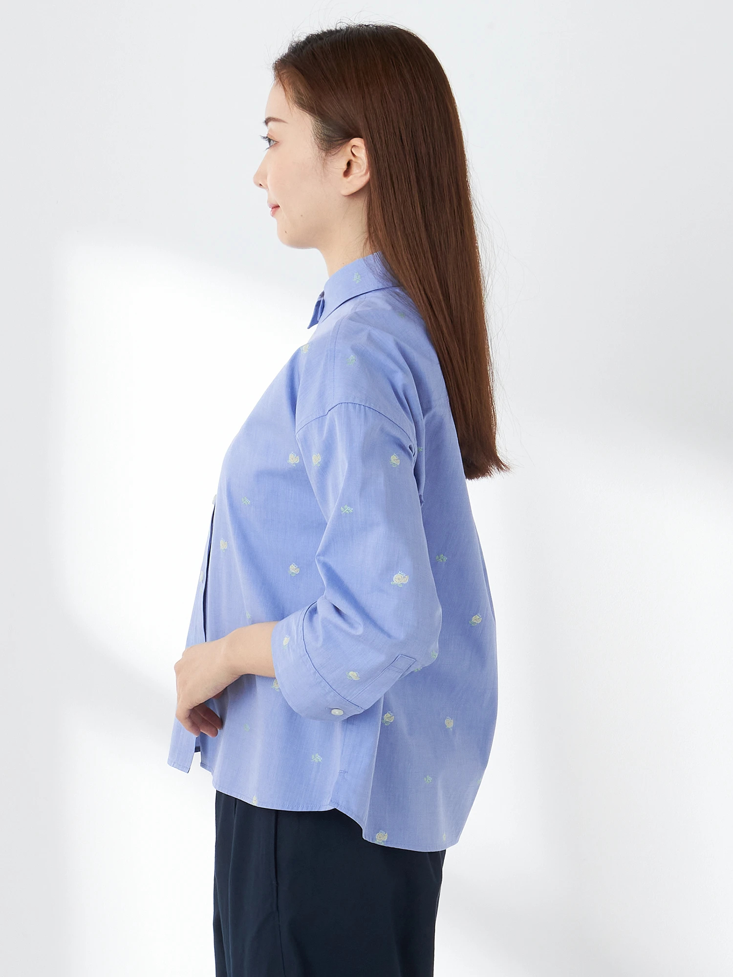 COLUMN（コラム）の「COLUMN / クロップドデザインシャツ