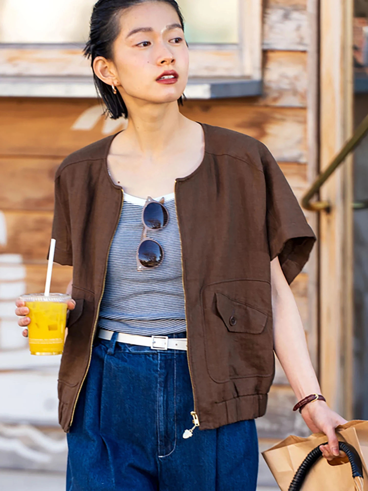 McGREGOR(マックレガー) |【EDIT-B】USAリネンベスト