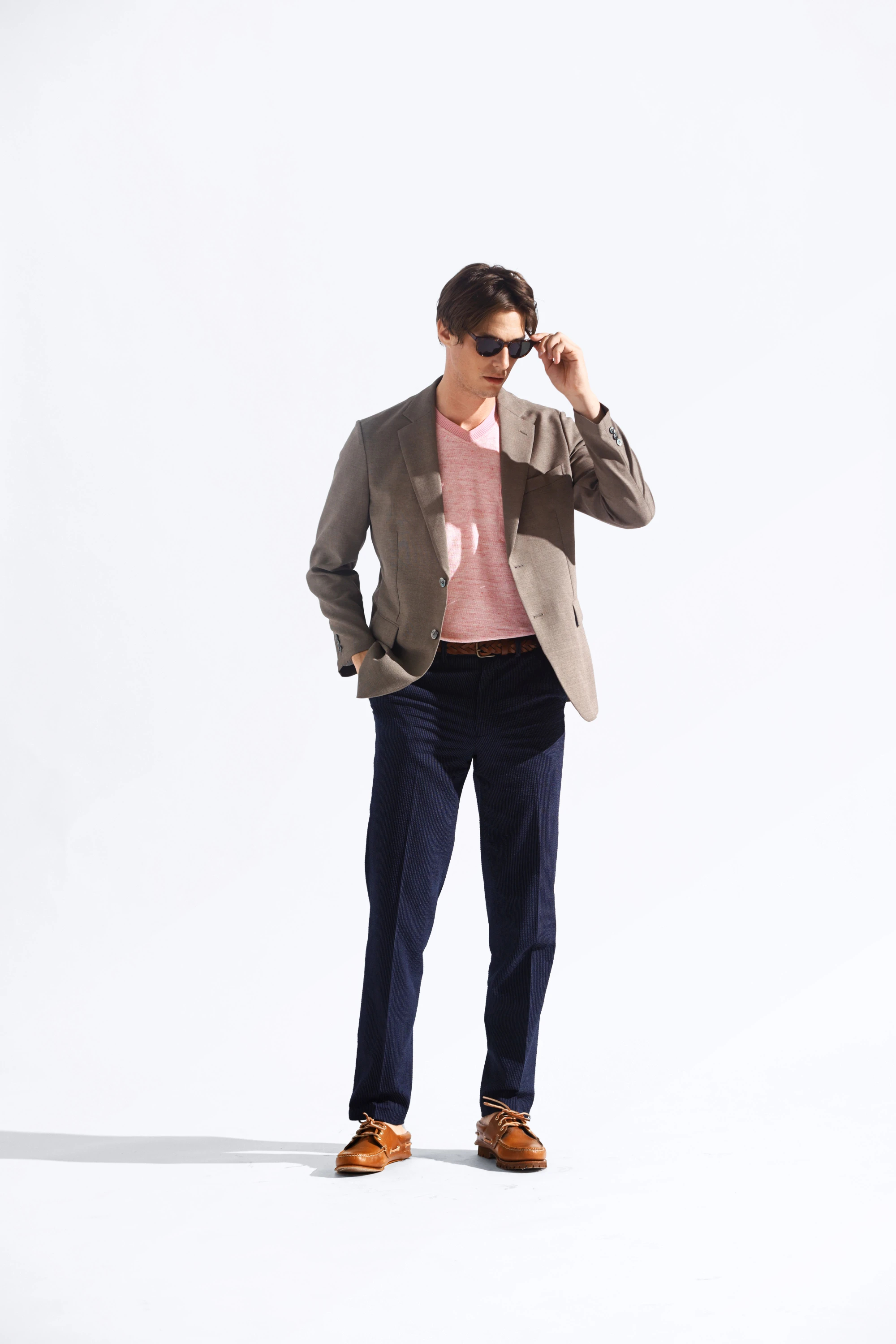 McGREGOR（マックレガー）｜ショートジャケット/ブレザー｜麻調