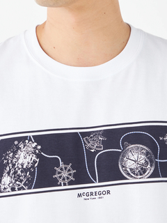 McGREGOR(マックレガー) |テーマプリントTシャツ（マリン）