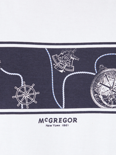 McGREGOR(マックレガー) |テーマプリントTシャツ（マリン）
